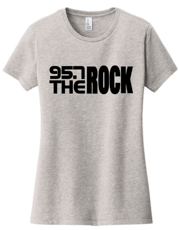 95.7 The Rock - Womens - Short Sleeve - Image 2