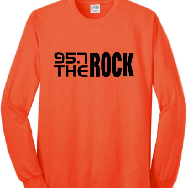 95.7 The Rock long sleeve t-shirt