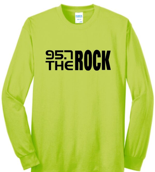 95.7 The Rock long sleeve t-shirt