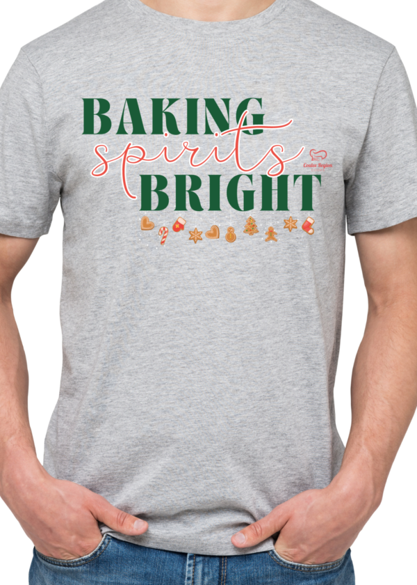 CRC - Baking Spirits Bright - Grey Tshirt